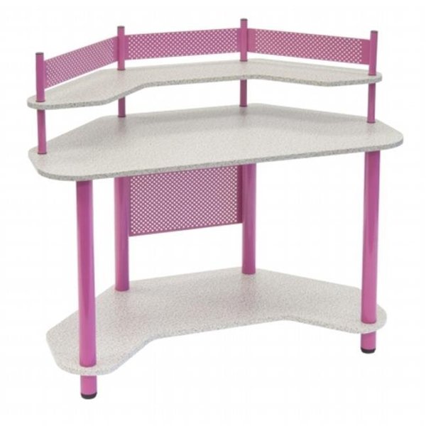 Studio Designs StudioDesigns 55122 Study Corner Desk - Pink 55122